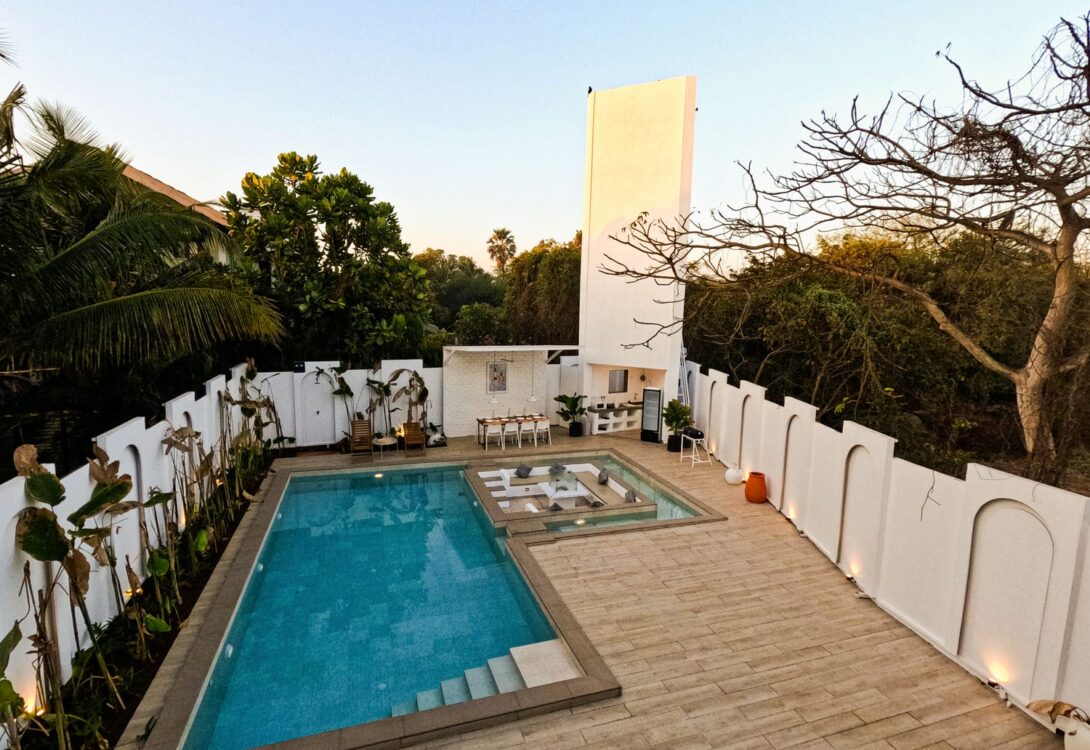 Best alibaug triangular villa with Swimmimg pool