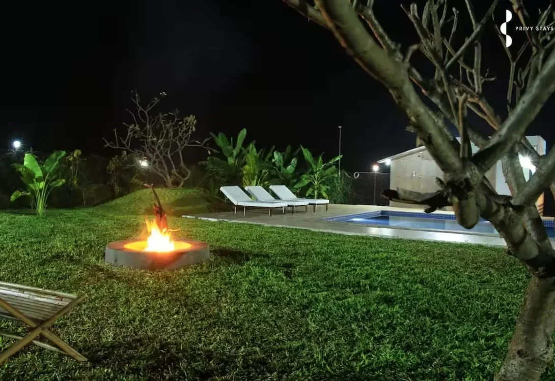 Beach picnic friendly villas