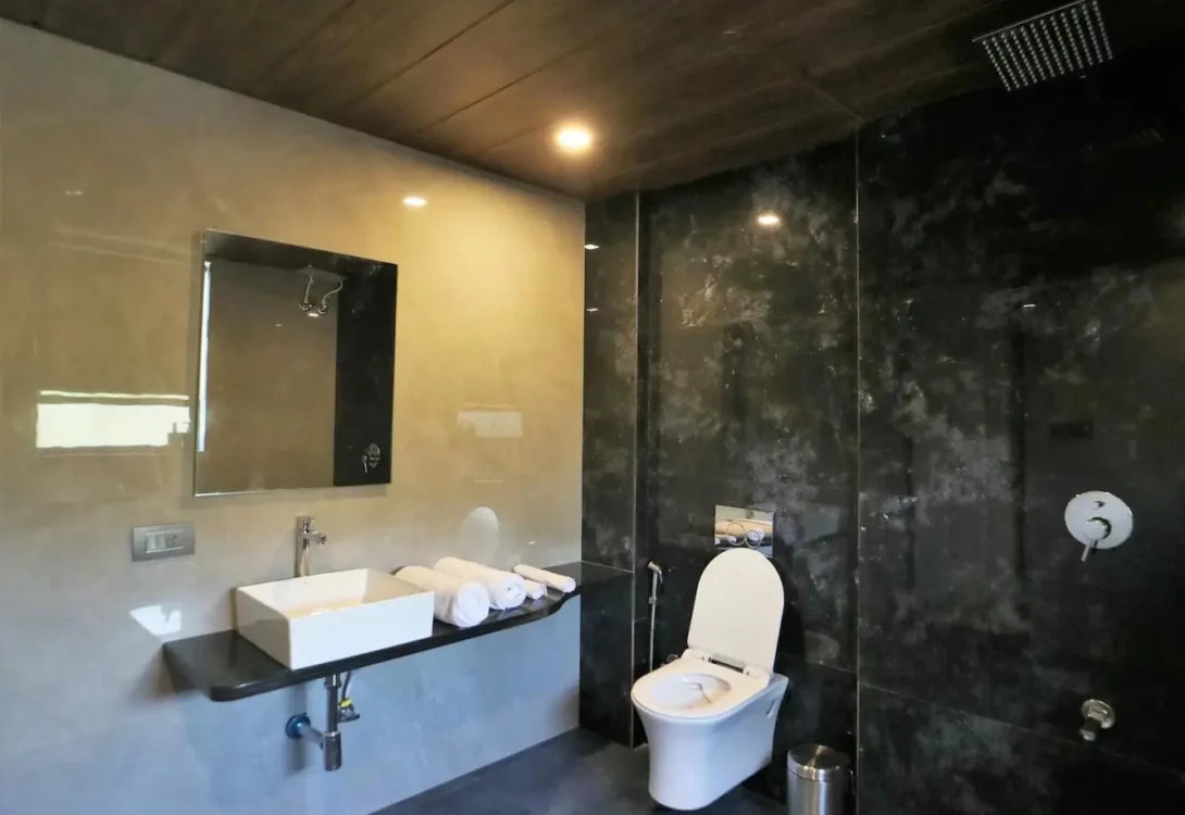 Designer marble bathrooms