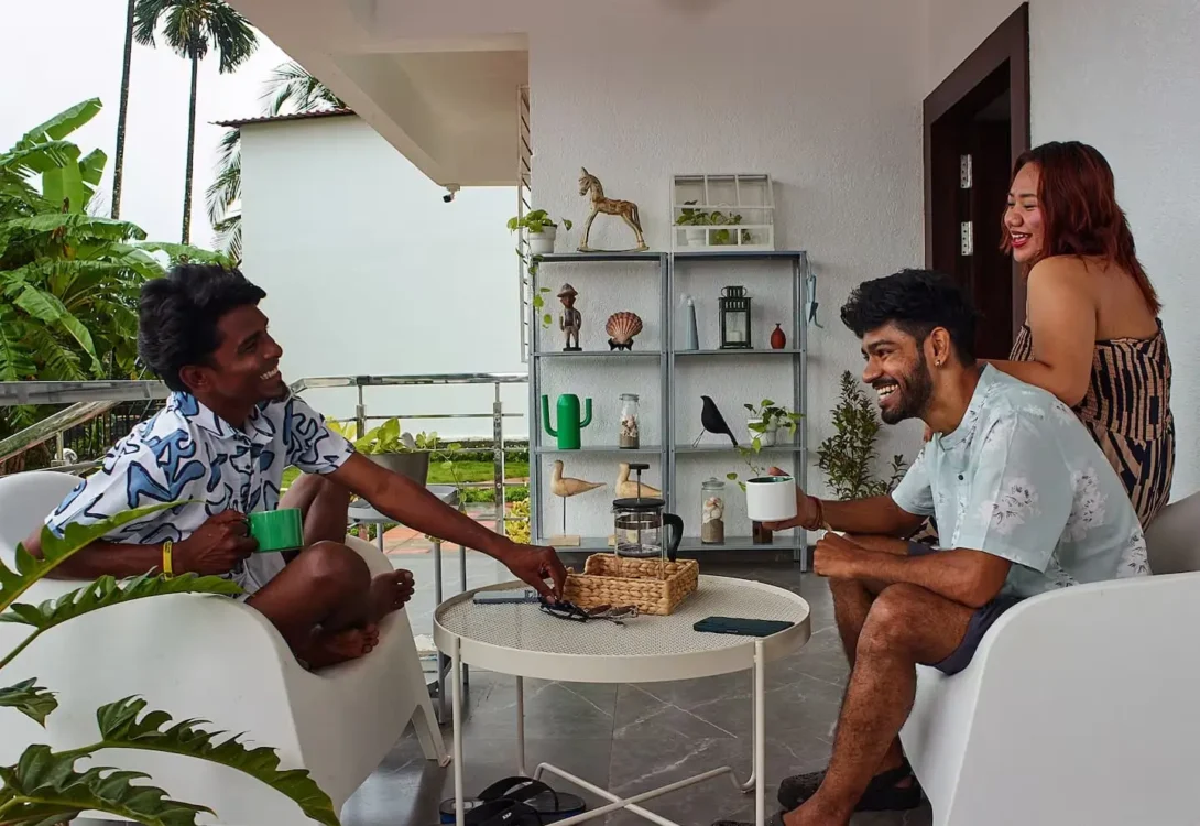 Group getaway villa for pet lovers