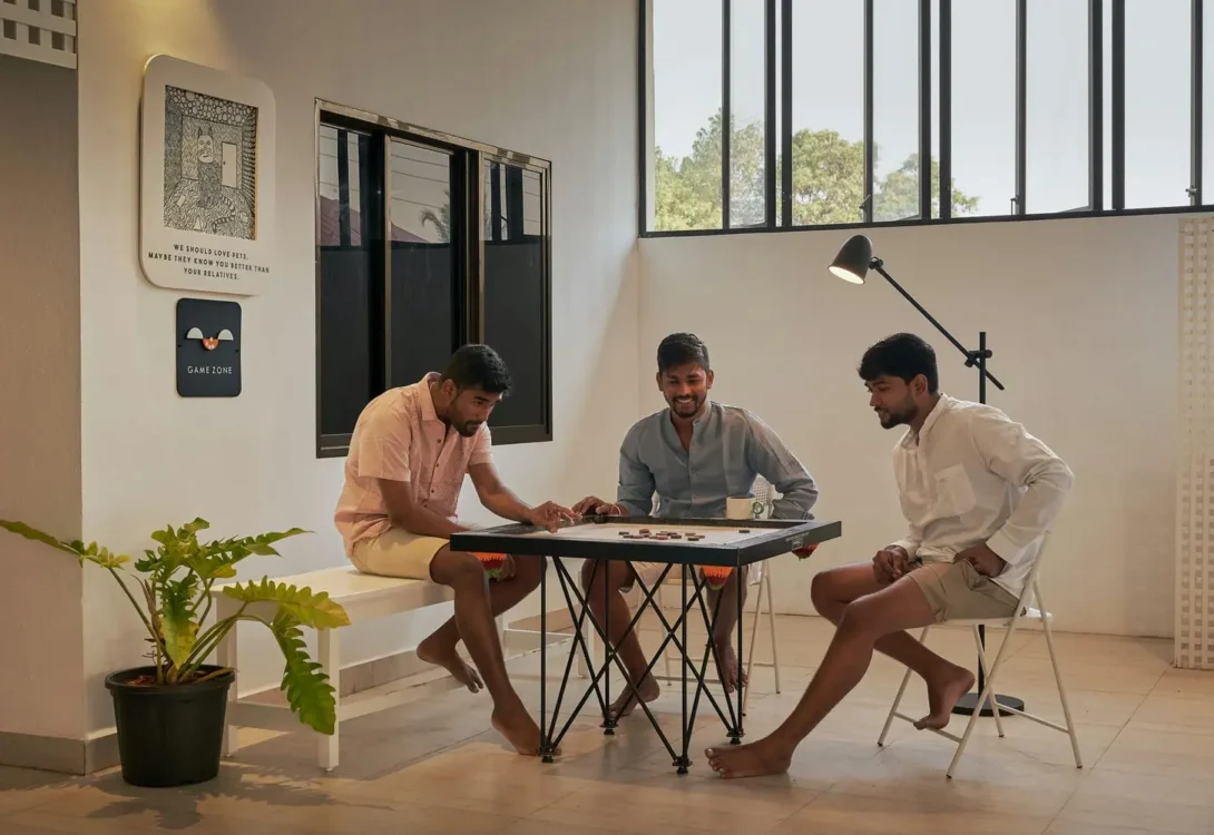 Party-friendly villa with music system