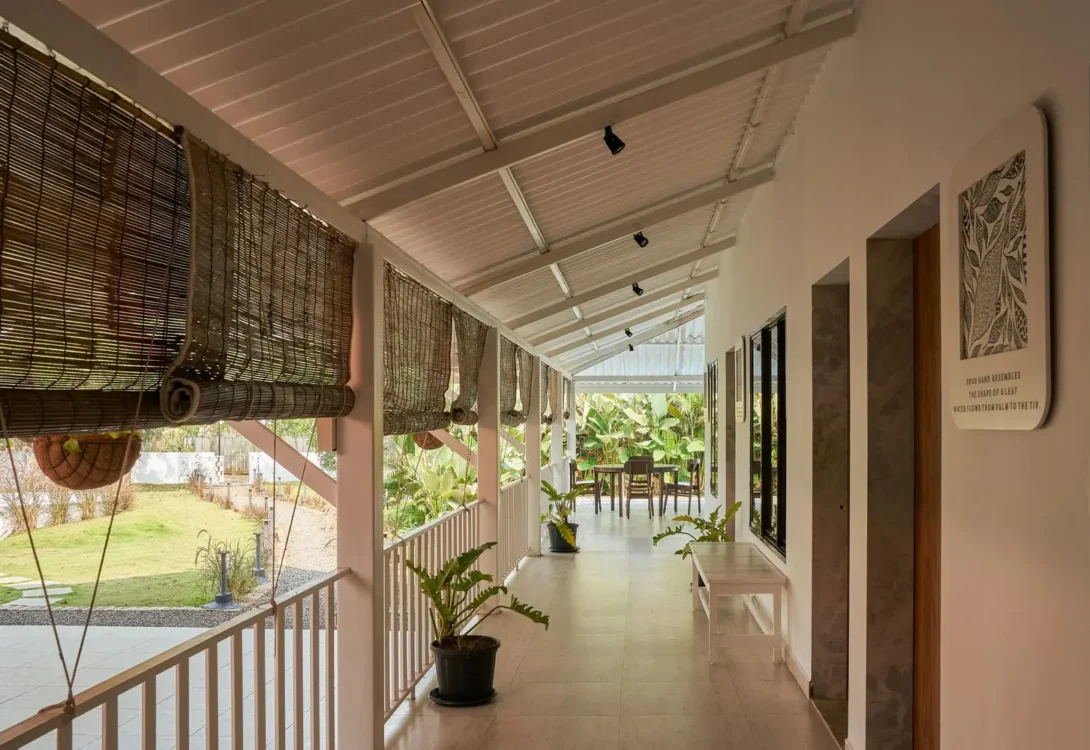 Tranquil coastal retreat vibes