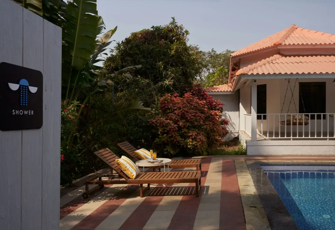 Villa with breakfast patio